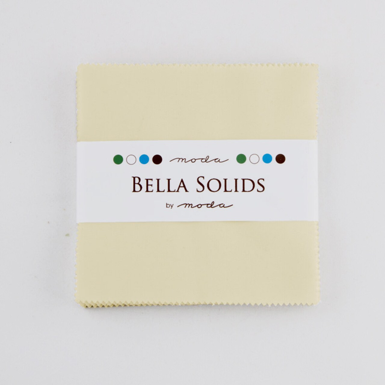 Bella Solids 5" Square Pack (Charm Pack) in Fig Tree by Moda for Moda (9900PP 67)